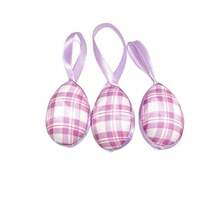 8/12/24 Peças Ovos Decorativos de Páscoa para Primavera, Carnaval de Páscoa, Presentes de Aniversário, Decoração Doméstica e Escolar, Pendentes, Encher Cestas