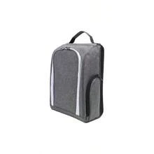 Bolsa de zapatos de con ventilacin y bolsillo exterior, bolsa de viaje para zapatos de, bolsa de transporte con cierre, bolsa de zapatos de, bolsa de viaje, bolsa de accesorios para - gris - Ver 1