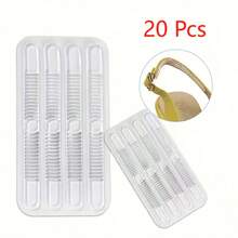 5pcs (20pcs) Transparent Silicone Anti-Slip Shoe Pads, Cushion Inserts For Women Sandals - Transparent - View 7