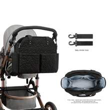 New Multifunctional Travel Bag With Stroller, Shoulder Bag, Diaper Bag, Suitable For Mothers And Babies Outdoor Activities - Multicolor - View 7
