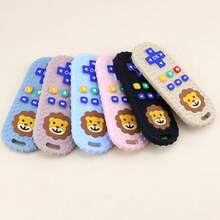 1 pieza Juguete de dentición para bebé en forma de león de dibujos animados con control remoto realista, juguete para morder anti-mordeduras - Multicolor - Ver 5