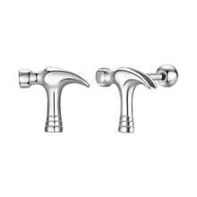 Pendientes de martillo de acero inoxidable para hombres, joyería de color acero - soltero - Ver 5