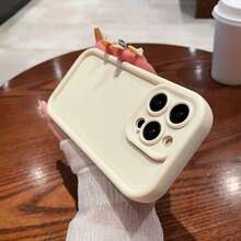 1pc For IPhone 17 Air 16 15 14 13 12 11 Pro Max Plus XS XR Candy Color Phone Case Stylish Shockproof Soft Cover Slim ProtectiveSuitable For IPhone 17 Air - 黑色 - 查看 8