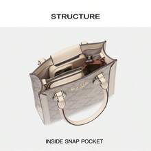 KATE SPADE Signature Floral Mini Tote Bag for Women Elegant Daily and Holiday Use Perfect Gift for Her KS Old Flower Music Sheet KJ694250