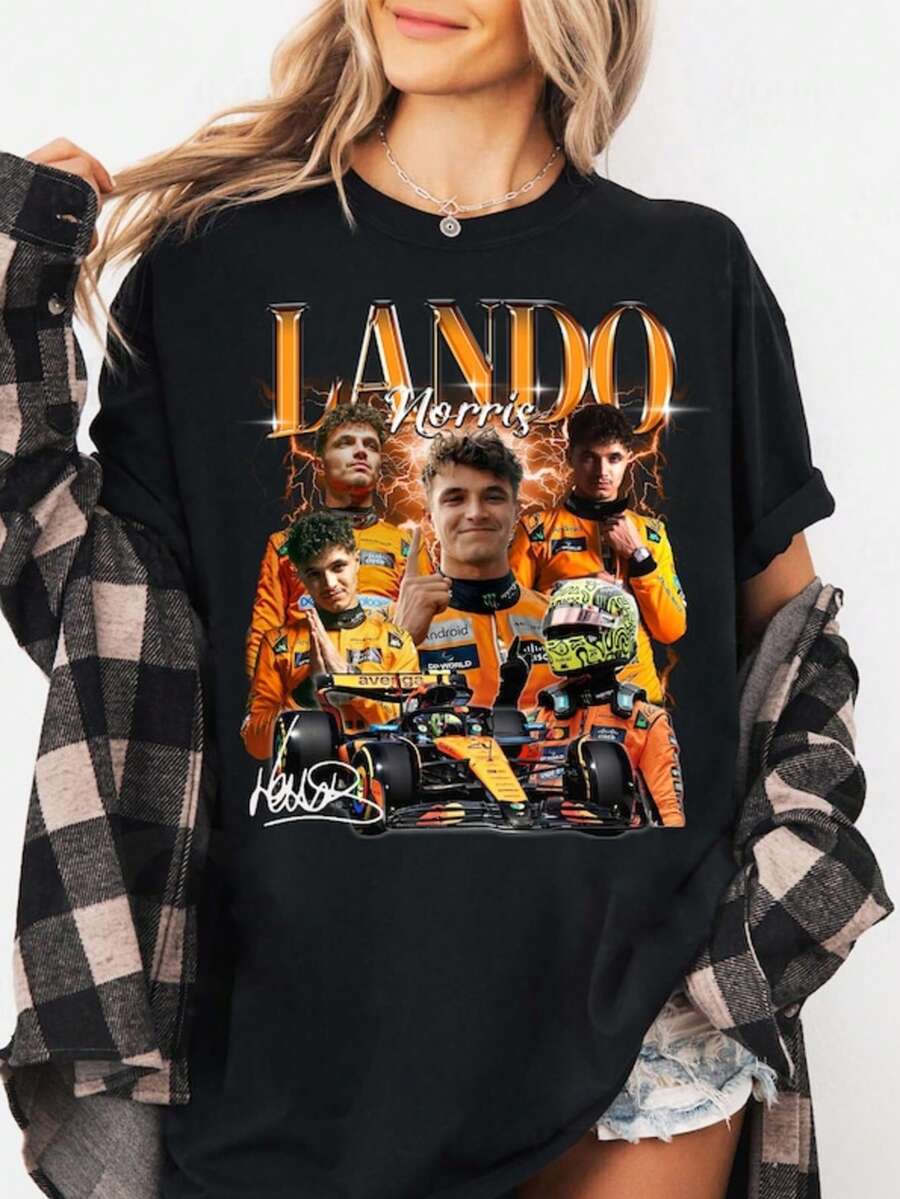 Norris Vintage T-Shirt, Gift For Woman And Man Unisex T-Shirt - màu đen - Xem 1