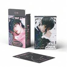 60张KPOP SKZ Do It SOLO Lomo卡 + 32张贴纸，高清照片卡，双面Lomo卡，专辑周边，演唱会周边，收藏品，明星粉丝周边，小礼物，节日礼物，贤胜，Know， - 彩色 - 查看 8