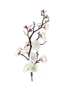 白色小花瓶，家居装饰，现代波西米亚风花瓶，适合插芦苇草，圆形装饰花瓶，可作餐桌摆件，适用于婚礼、客厅、书架、咖啡桌、房间装饰、家居装饰、情人节礼物、返校礼物、开斋节装饰、开斋节礼物 - 彩色 - 查看 14