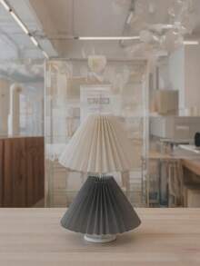 2个布艺褶皱灯罩，适用于酒店、民宿、卧室装饰，可作落地灯、壁灯、台灯灯罩使用，可拆卸布艺灯罩，褶皱设计，尺寸：2.95英寸 x 9.65英寸 x 6.3英寸 - 彩色 - 查看 5