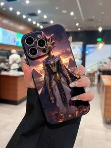 Funda para teléfono Faraón Dios del Sol Compatible con fundas para teléfonos   17  16 Pro Max  15 Pro Max  13 y  12 Fabricada en material TPU que proporciona protección contra golpes y caídas Un gran regalo para familiares, amigos, seres queridos, novios, novias y para Navidad - Negro - Ver 3