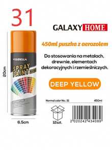 450ml Multi-Surface Spray Paint, 35 Colors Available, Suitable For Metal, Wood And Various Materials - Multicolor - View 28