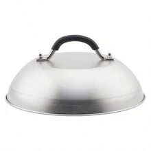Cupula Para Derretir Queso Cupula Parrilla para Cocinar con Tapa Vaporizadora Tapa De Acero Inoxidable Accesorios Parrilla Plana Para Asados Filete Cocina Teppanyaki - Atributetónico - Ver 1