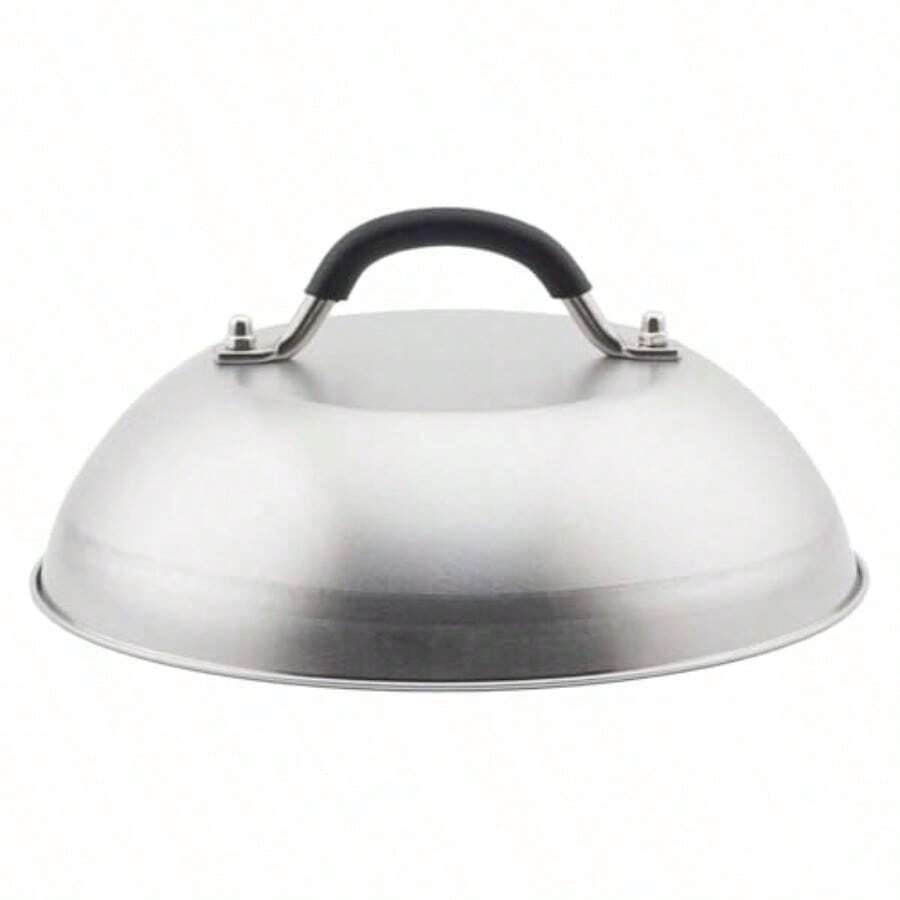 Cupula Para Derretir Queso Cupula Parrilla para Cocinar con Tapa Vaporizadora Tapa De Acero Inoxidable Accesorios Parrilla Plana Para Asados Filete Cocina Teppanyaki - Atributetónico - Ver 1