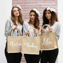 A Custom Letter Beach Bag, A Bachelorette Party Gift, A Bridesmaid Personalized Handbag, A Gift For Her, A Custom Gift Bag ,Travel Organizer, Girls Trip Essentials 2026, Unique Gift, Tote - Multicolor - View 7