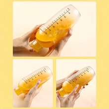 7Pcs/Set Drink Shop Special Tools, Including Hand Shaken Shaker Cups, Mash Juice Stick, Measuring Cups And Spoons, Ice Clips, Hand Beaten Lemon Tea, Mixer Set, Suitable For Home, Party, Restaurant Drink Mixing Tools Set Valentine's Day - Clear - View 6