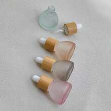 1pc 8ml Essential Oil Dropper Bottle, Sample Bottle, Cosmetic Packaging, Care Liquid Bottle, Portable Refillable Bottle