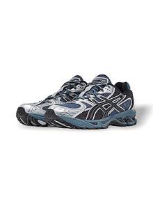 Asics Giày thể thao Gel-Nimbus 10.1 Unisex, thoáng khí, thấm hút mồ hôi, đa năng, logo chắc chắn, độ đàn hồi tốt, dễ giặt, thích hợp cho thể thao ngoài trời, chạy bộ, đi học hàng ngày, màu xanh đậm, bạc, đen 1203A543-021 - Xanh đậm/bạc/đen - Xem 1