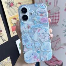 SANRIO Shining Hello Kitty Kuromi My Melody Phone Case For 17/16/15/14/13/12/11 Compatible Back Cover - TTK-319TK250901302 - View 11