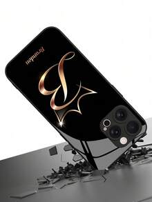 1 ốp lưng điện thoại bằng kính cường lực có thể tùy chỉnh thiết kế chữ viết tay, tương thích với iPhone 17 Pro Max/17 Air/15/16 Pro/14 Plus/13 Pro/12 Pro Max/11/Xs Max/8/7/6 Plus, S24 Ultra/S25 Ultra, tương thích với Redmi NOTE 13/14, tương thích với Redmi K40, Mi 11, thiết kế thời trang, phong cách doanh nhân, món quà tuyệt vời nhất cho gia đình, đồng nghiệp, bạn bè. - màu đen - Xem 7