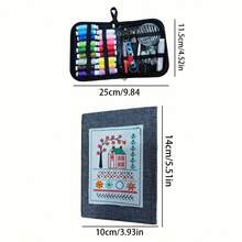 This Brand-New DIY Embroidery Stitch Book Set Includes An English Instruction Manual And 86 Embroidery Stitches. It's Especially Suitable For Beginners Practicing Embroidery Stitches And Is Also The Best Choice For Embroidery Enthusiasts To Improve Their Skills. - Multicolor - View 9