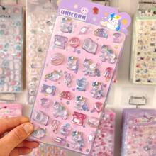 Nayiben 1张卡通动物贴纸，卡通动物自粘贴纸，适用于剪贴簿和文具装饰