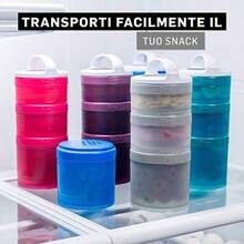 BlenderBottle Tarros de almacenamiento, , , 1(Completamente negro Paquete de 2) - Multicolor - Ver 6