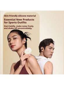 Lenovo 联想EA420耳夹式无线耳机TWS真无线蓝牙耳机，长待机骨传导户外运动耳塞，低延迟通话游戏耳机，原装联想蓝牙耳机 - 月岩白 - 查看 7