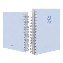 iscool 2026 Solid Colors Hardcover Agenda - 天藍色 - 查看 2