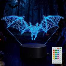 Regalo de coche de carreras para niño, luz de una noche con control remoto, cambio de 16 colores, temporizador, modo de parpadeo RGB y regulable, merchandising de coche de carreras para niños - Color 12 - Ver 24