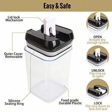 Storage Container Sets - كما في الصورة - مشاهدة 4