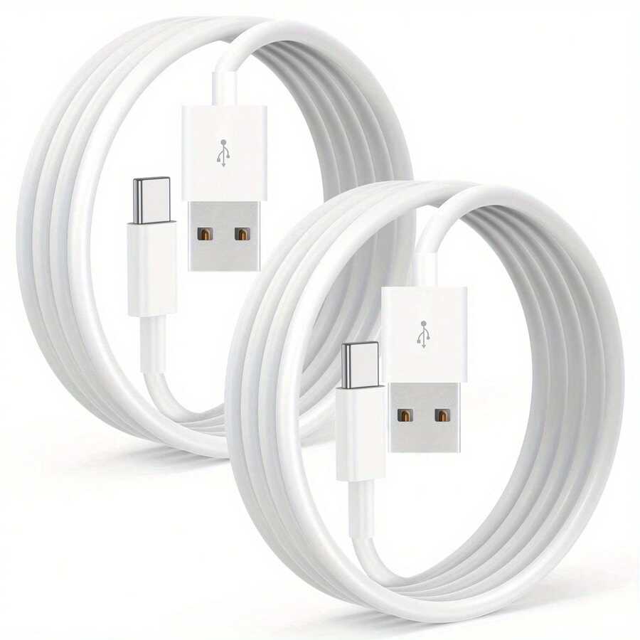 1 cáp sạc nhanh USB Type-C, tương thích với Samsung, Redmi, OnePlus, OPPO, tương thích với iPhone 16 Pro Max/16 Plus/15 Pro/17 Air và các điện thoại thông minh khác - Lý tưởng cho du lịch và sử dụng tại văn phòng.