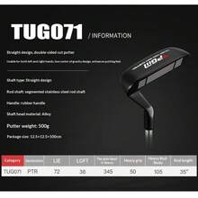 PGM Dual-Faced Golf Chipper Putter, Men & Women, Low Center Of Gravity, Sand Wedge/Lob Wedge, TUG071