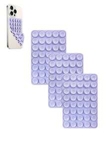 1 件、40 件经典硅胶吸盘双面手持自拍杆和支架、多功能粘性手机支架、可重复使用的粘性垫，用于手机支架或握把、用于自拍、视频等 - 易粘贴、易清洁、适用于 和 Android - 非常适合淋浴、视频录制和摄影，兼容 、Android 手机，生日、家人、朋友的礼物手机配件 - 彩色 - 查看 54