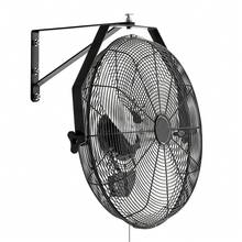 Ventilador de pared industrial  de 18 pulgadas, ventilador interior de alta velocidad de 4000 CFM con 3 velocidades, potente motor para garaje con aspas de aluminio para taller, almacén, invernadero y uso comercial. - 18 pulgadas - Ver 8