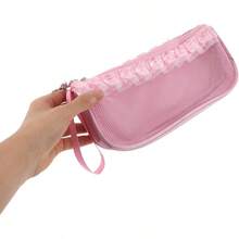 KICHOUSE 2 Piezas Bolsa De Almacenamiento De Zapatos De Ballet Zapatillas De Ballet Tirador Bolso De Baile Para Nias Shoe Bags Para Nias Bolsas Para Embalsar Zapatos Pink - inicial - Ver 3