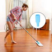 PACKOVE 25Mm Threaded Head Mop Rod Adapter For Broom And Mop Handles Household Cleaning Extension Pole Replacement Tip - White - View 9