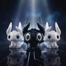 龙骑士主题手柄支架，兼容Switch及其他游戏手柄，高品质PVC材质，创意桌面收纳装饰及游戏配件，是馈赠亲朋好友的理想节日礼物 - 彩色 - 查看 2