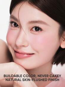 JUDYDOLL LIQUID BLUSH SERUM Apricot Blossom Blush Highlighter Liquid Blush Serum, Prickly Pear Gel Mud New Explosive Makeup, Volumizing Dewy Nude Everyday Makeup - #02 Pink Milk - 查看 8