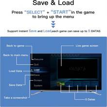 SF900 NES Retro Console With HD Video Gaming Controller 5,000 Games Included With Dual Wireless Controllers The Perfect Holiday Gift For The Family - Light Grey - View 5