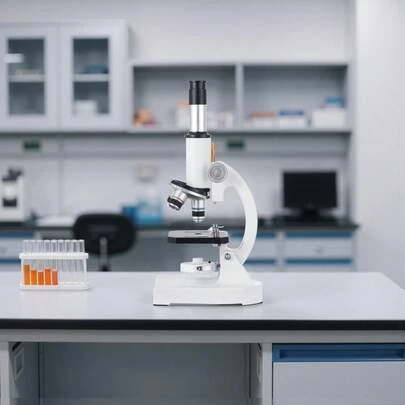 Microscopio para niños y adultos, microscopio compuesto profesional de 40X-2000X con adaptador para teléfono móvil y luz LED, para laboratorio, escuela, hogar, educación