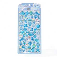 YTES 儿童卡通可爱奖励梦幻兔子水晶浮雕泡沫贴纸，适用于剪贴簿和装饰 - 彩色 - 查看 9