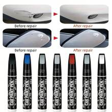 Colored Smart Car Paint Repair Pen, Car Touch-Up Paint Pen, Car Paint Scratch Repair Pen, High-Quality Deep Repair Car Scratches, Cover Car Stains And Scratches, Simple And Quick Operation, Car Beauty Tool To Make Your Car Look Brand New, Car Touch-Up Paint, Car Maintenance Essential Tools, Car Accessories, Touch-Up Paint Pen Quick Drying, Car Scratches Paint Cover Scratches - Multicolor - View 11