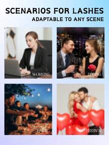 168 st/förpackning 200D ultratäta lösögonfransar, 8–18 mm blandade längder, fritt kombinerbara, DD-böjning, 0,07 mm tjocklek, naturliga supertäta – tjocka och fluffiga fransar – 3D-glittrande charmögonfransar, europeisk och amerikansk kattögonförlängning, mjuka och bekväma – gör-det-själv-lätt att bära, lämpliga för nybörjare och återanvändbara, för vardagsbruk, högtidsfester, scenmakeup - DD - Visa 8