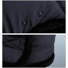 Hombres Mujeres Sombrero de Snowboard Invierno Grueso Caliente Cuello Oreja Cara Sombrero de Orejera Gorro de Cazador - Gris - Ver 5