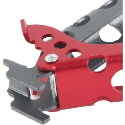 YQQ lyrlody Pot Pan Towl Pink Capacitación de Caliente Cocina con Junta de Silicona Antideslizante y Mecanismo de Bloqueo  para Acampar a la Barbacoa Picnic Negro y rojo2179