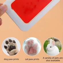Pet Paw Print Ink Pad, Non-Stick Ink, Washable Commemorative Stamp Pad - Multicolor - View 6
