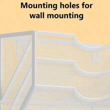 Magazine Rack - 3 Tier White - View 4