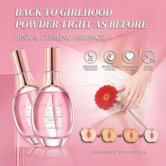 30ml 粉色紧致精华，保湿，持久亮泽，弹润光泽，改善暗沉和松弛，更紧致、更水润，私密护理，焕活年轻肌肤，个人护理，护肤