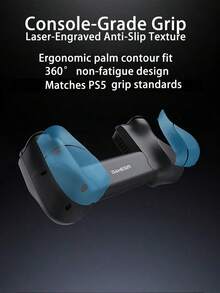 GAMESIR X5s無線手柄 霍爾3D搖桿+線性扳機 可調行程六軸體感 安卓/iOS/PC/Switch相容 長時間續航 灰色 - 灰色 - 查看 6