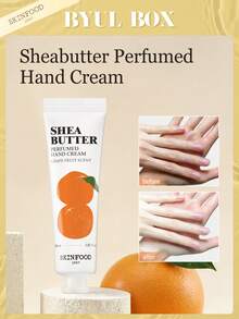 Skinfood 30ml Shea Butter Hand Cream, Long-Lasting Fragrance, Non-Greasy And Refreshing, Leaves Skin Soft And Smooth - Grapefruit Scent - View 1