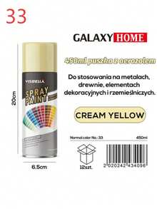 450ml Multi-Surface Spray Paint, 35 Colors Available, Suitable For Metal, Wood And Various Materials - Multicolor - View 15